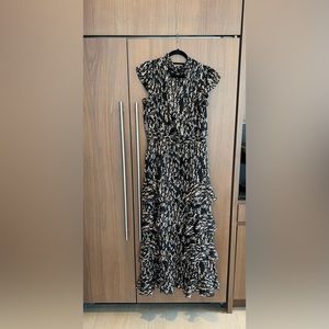 Rachel Roy Ruffle Tiered Maxi Dress